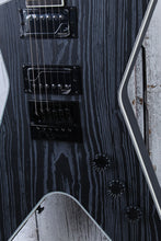 Load image into Gallery viewer, Dean Custom Run ML Electric Guitar #67 of 100 ML Sandblasted Grey with Case