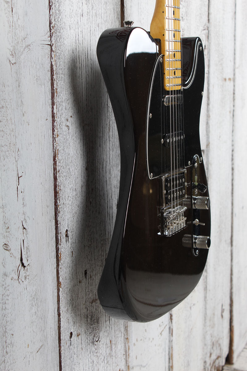 Fender 2018 Modern Player Telecaster Plus Electric Guitar Charcoal Transparent