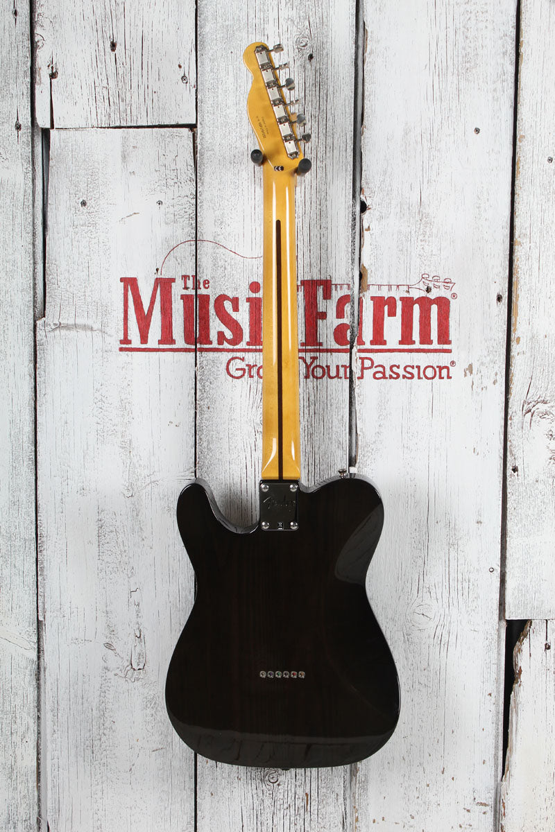 Fender 2018 Modern Player Telecaster Plus Electric Guitar Charcoal Transparent