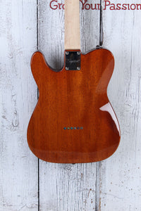 Fender Squier Affinity Telecaster FMT SH Electric Guitar Flame Maple Top Mocha