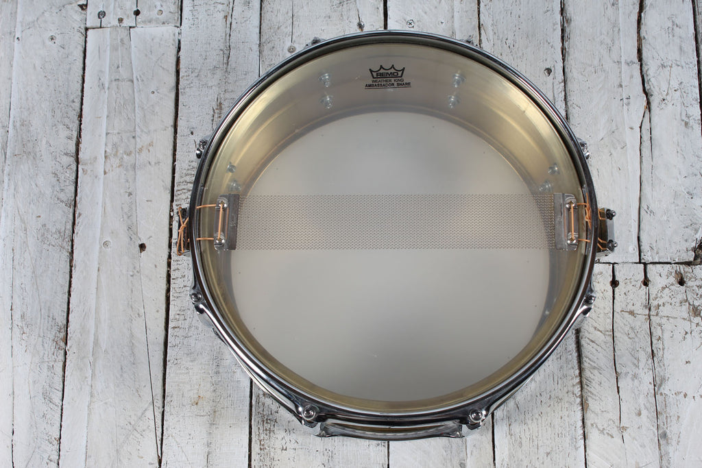 Pearl Sensitone Heritage Alloy Brass Snare 13 x 5 Custom Alloy Steel Snare Drum