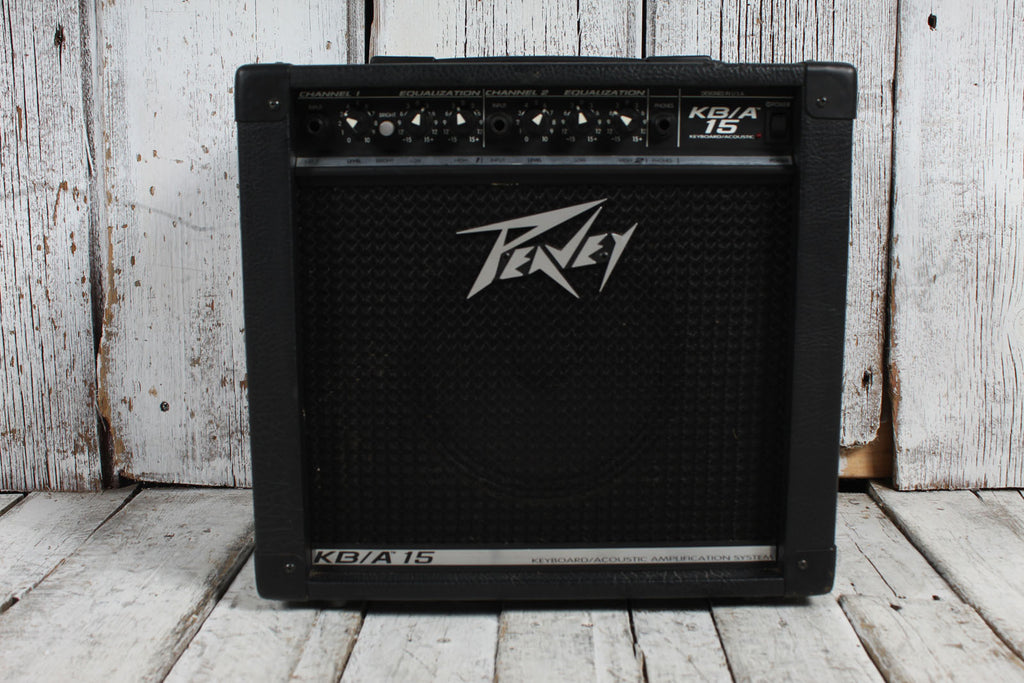 Peavey KB/A 15 Keyboard and Acoustic Guitar Combo Amplifier