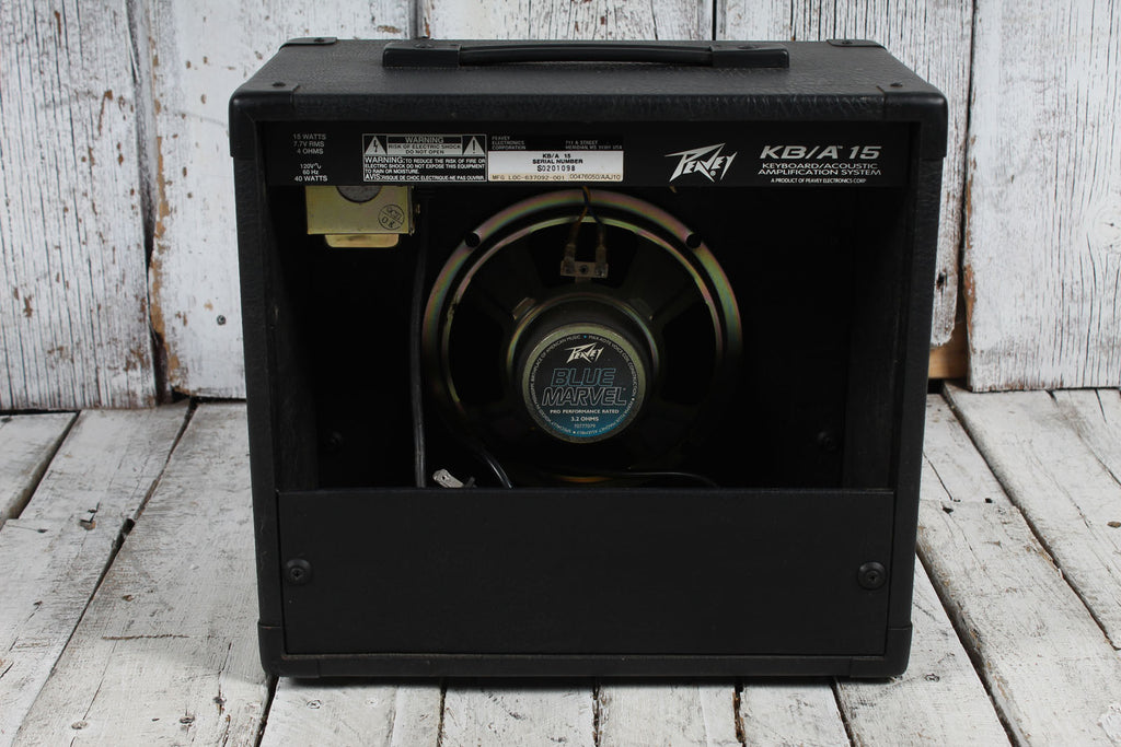 Peavey KB/A 15 Keyboard and Acoustic Guitar Combo Amplifier
