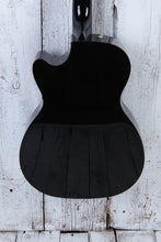 Load image into Gallery viewer, Fender CB-60SCE Concert Bass 4 String Acoustic Electric Bass Guitar Black Finish