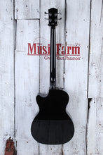 Load image into Gallery viewer, Fender CB-60SCE Concert Bass 4 String Acoustic Electric Bass Guitar Black Finish