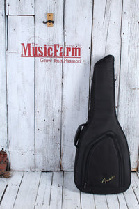 Fender Joe Strummer Campfire Acoustic Electric Guitar Matte Black with Gig Bag
