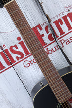 Load image into Gallery viewer, Fender Joe Strummer Campfire Acoustic Electric Guitar Matte Black with Gig Bag