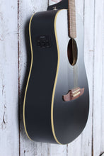 Load image into Gallery viewer, Fender Joe Strummer Campfire Acoustic Electric Guitar Matte Black with Gig Bag