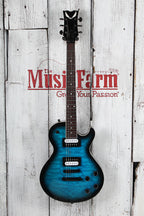 Dean Thoroughbred X-QM Electric Guitar Quilt Maple Top Trans Blue Burst