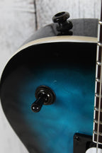 Dean Thoroughbred X-QM Electric Guitar Quilt Maple Top Trans Blue Burst
