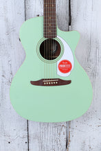 Load image into Gallery viewer, Fender Newporter Player Acoustic Electric Guitar Solid Spruce Top Surf Green