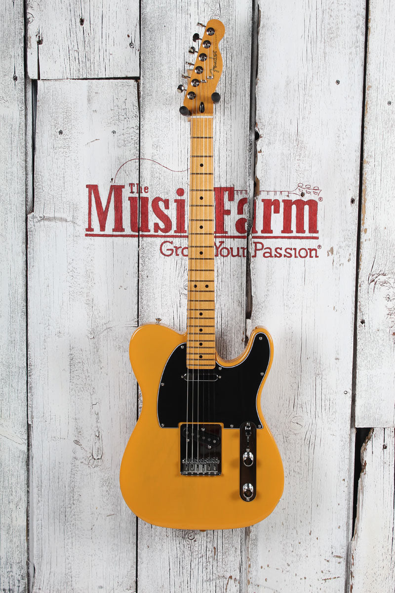 Fender Player II Telecaster Solid Body Electric Guitar Butterscotch Blonde with Gig Bag
