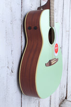 Load image into Gallery viewer, Fender Newporter Player Acoustic Electric Guitar Solid Spruce Top Surf Green