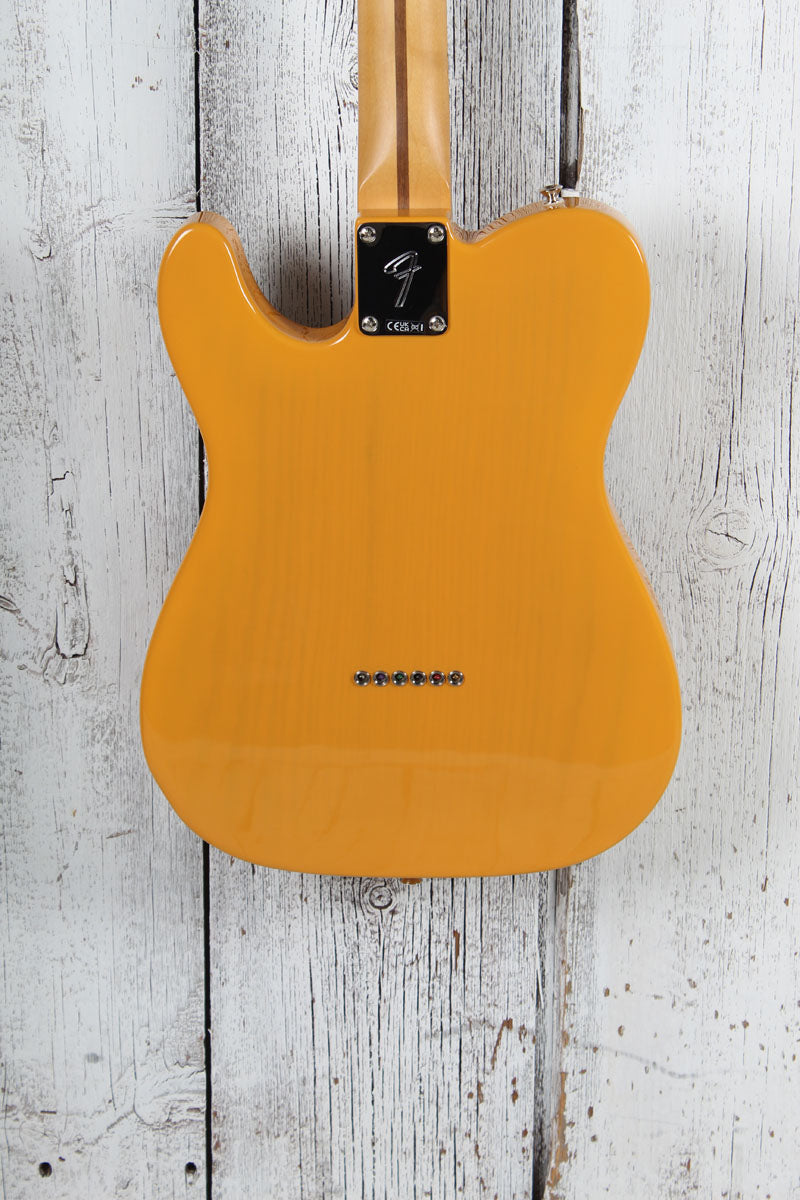 Fender Player II Telecaster Solid Body Electric Guitar Butterscotch Blonde with Gig Bag