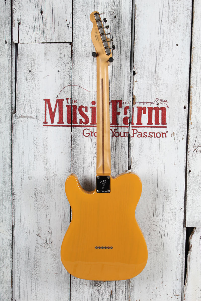 Fender Player II Telecaster Solid Body Electric Guitar Butterscotch Blonde with Gig Bag