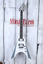 Load image into Gallery viewer, Kramer Nite-V Plus Solid Body Electric Guitar Seymour Duncan HH Alpine White