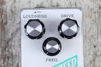 Greer Lightspeed Organic Overdrive White Teal Black Electric Guitar Effect Pedal