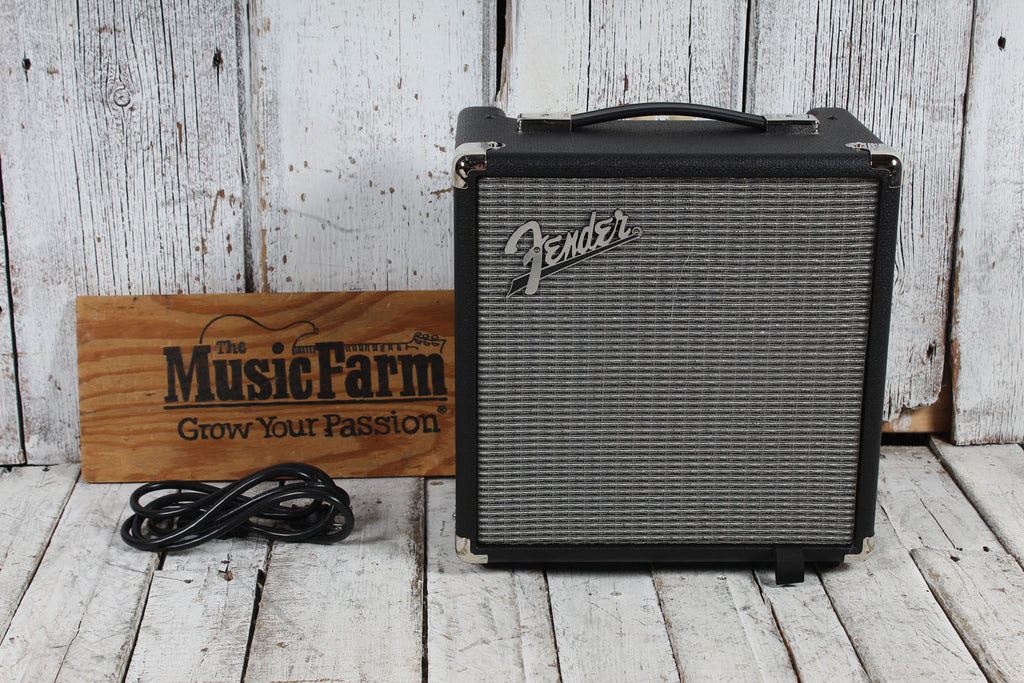 Fender Rumble 15 Electric Bass Guitar Amplifier 15 Watt 1 x 8 Combo Bass Amp