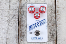 Load image into Gallery viewer, Greer Amps Lightspeed Organic Overdrive America Electric Guitar Effects Pedal