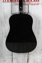 Fender 2017 CD-60S Dreadnought Acoustic Guitar Solid Spruce Top Black Gloss