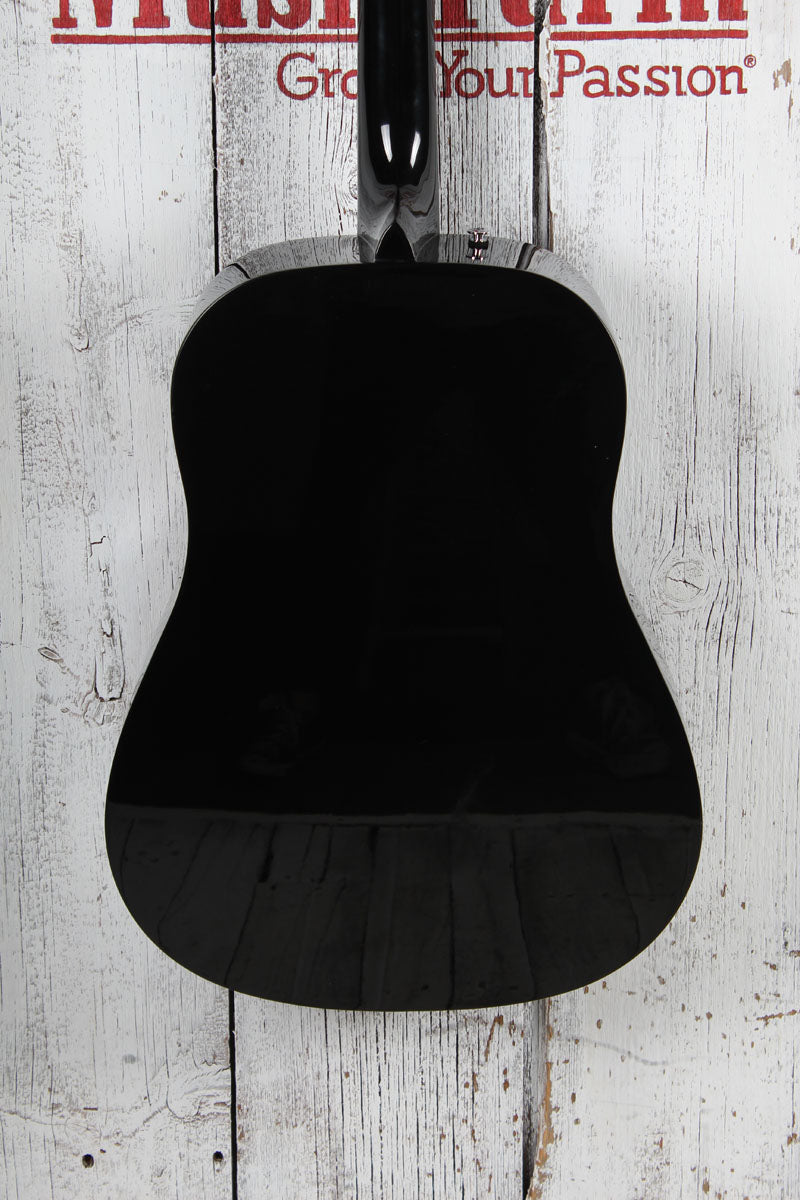 Fender 2017 CD-60S Dreadnought Acoustic Guitar Solid Spruce Top Black Gloss