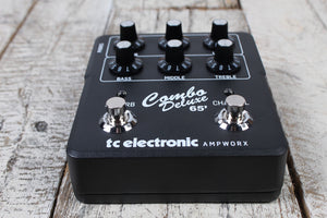 TC Electronic Combo Deluxe 65 Pedal 2 Channel Guitar Amplifier Simulator Pedal