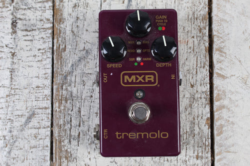 MXR Tremolo Effects Pedal Electric Guitar Tremolo Effect Pedal with 6 Modes M305