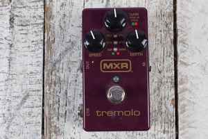 MXR Tremolo Effects Pedal Electric Guitar Tremolo Effect Pedal with 6 Modes M305