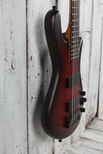 Load image into Gallery viewer, Spector NS Pulse II 5 String Electric Bass Guitar Black Cherry Matte w Gig Bag