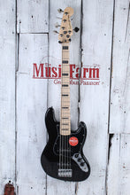Load image into Gallery viewer, Squier Affinity Active Jazz Bass V 5 String Electric Bass Guitar Black Metallic