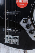 Load image into Gallery viewer, Squier Affinity Active Jazz Bass V 5 String Electric Bass Guitar Black Metallic