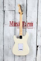 Fender Standard Stratocaster Electric Guitar Olympic White Finish