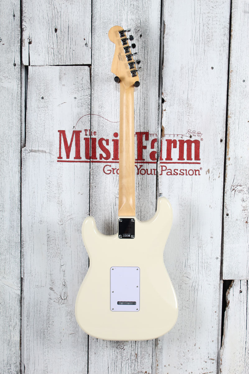 Fender Standard Stratocaster Electric Guitar Olympic White Finish