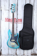 Load image into Gallery viewer, Fender Limited Player Plus X Blu DeTiger Jazz Bass Bass Guitar with Gig Bag