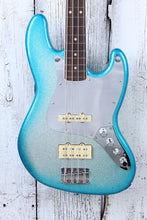 Load image into Gallery viewer, Fender Limited Player Plus X Blu DeTiger Jazz Bass Bass Guitar with Gig Bag