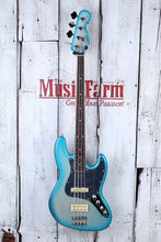 Load image into Gallery viewer, Fender Limited Player Plus X Blu DeTiger Jazz Bass Bass Guitar with Gig Bag