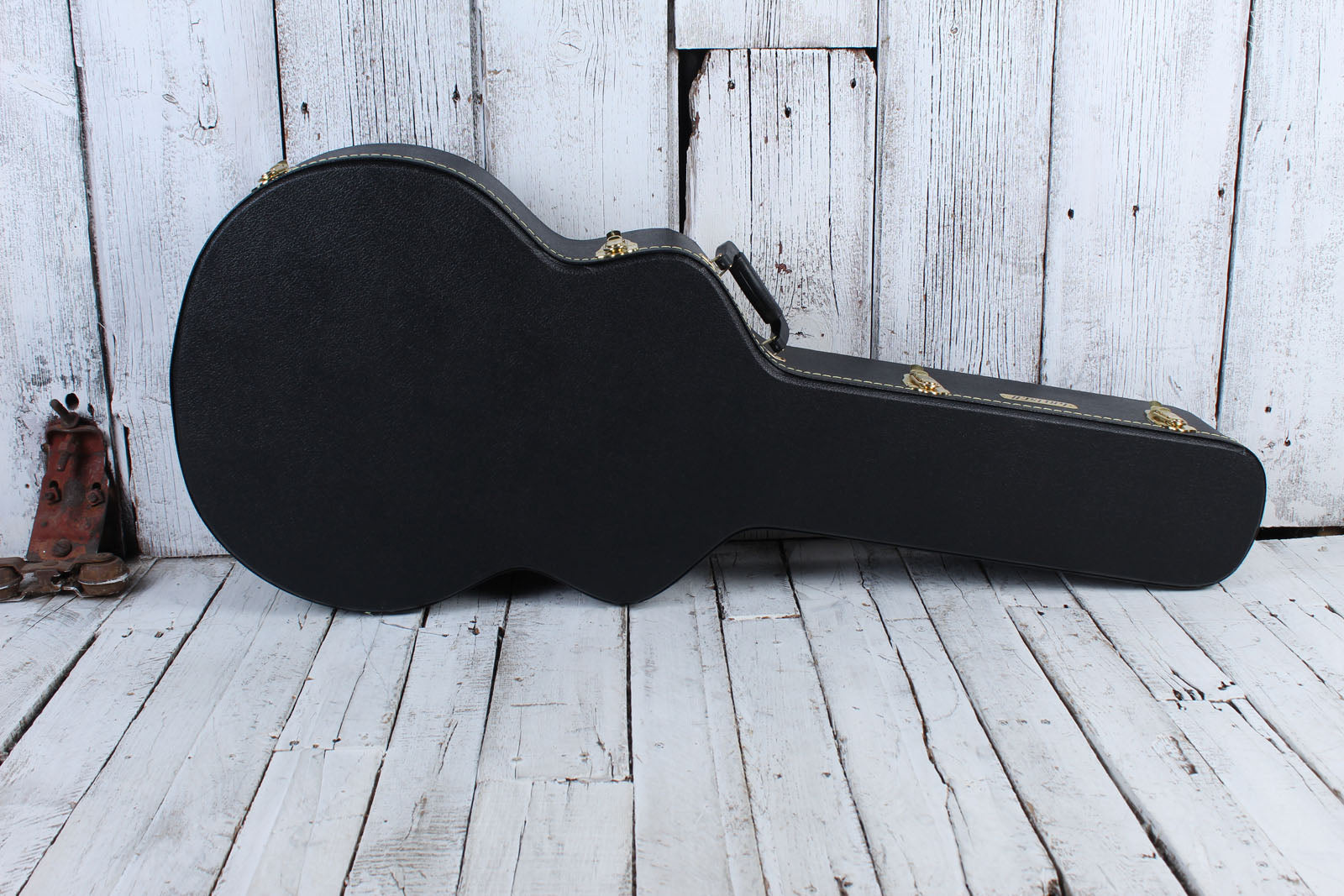 Gretsch G6302 Extra Long Jumbo 12 String Acoustic Guitar Flat Top Case Black