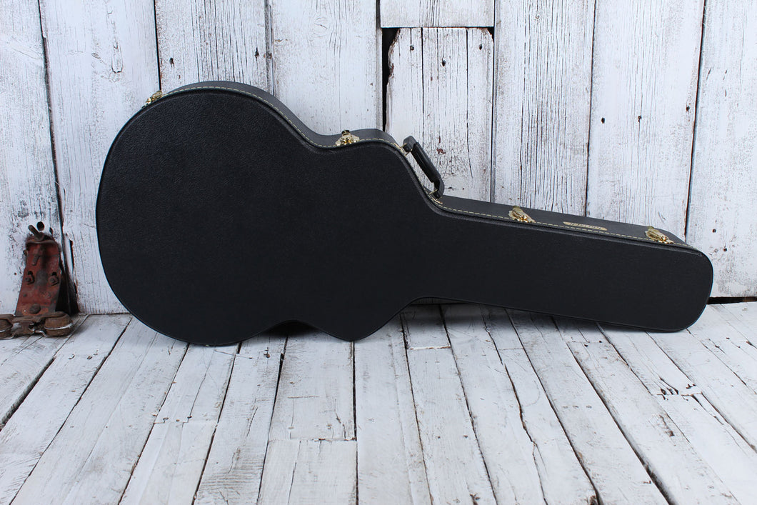 Gretsch G6302 Extra Long Jumbo 12 String Acoustic Guitar Flat Top Case Black