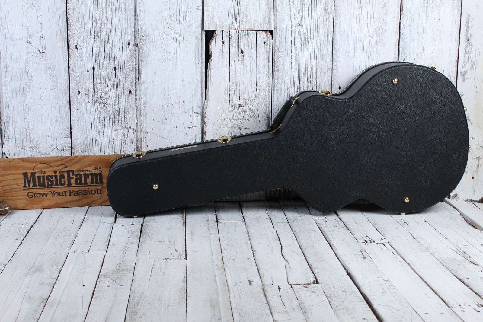 Gretsch G6302 Extra Long Jumbo 12 String Acoustic Guitar Flat Top Case Black