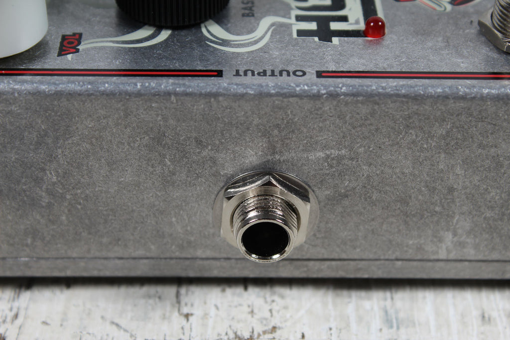 Electro Harmonix Hot Wax Dual Overdrive Electric and Bass Guitar Effects Pedal