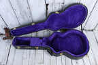 Gretsch G6302 Extra Long Jumbo 12 String Acoustic Guitar Flat Top Case Black