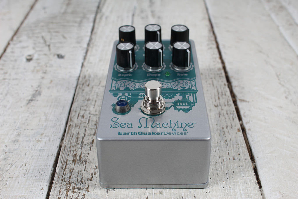 EarthQuaker Devices Sea Machine V3 Super Chorus Electric Guitar Effects Pedal
