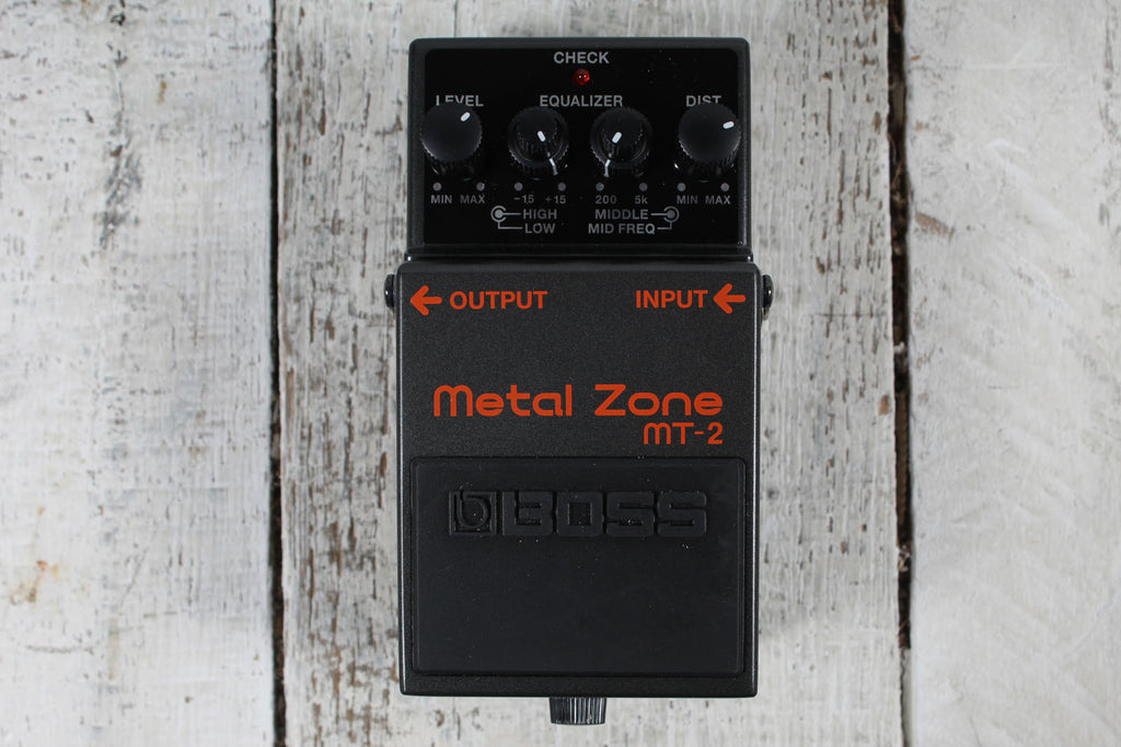 Boss MT-2 Metal Zone Distortion Pedal Electric Guitar Distortion Effects Pedal