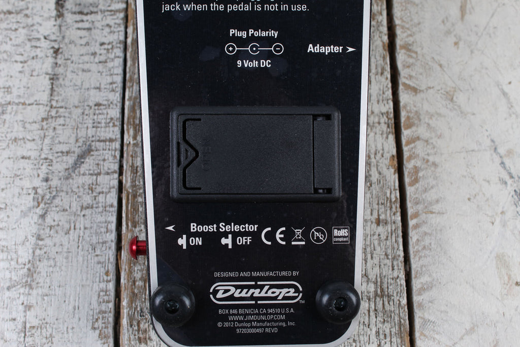 Dunlop 95Q Crybaby Q Wah Pedal Electric Guitar Wah Effects Pedal with Q Control