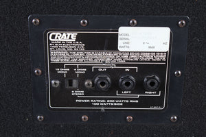 Crate GS-412 Electric Guitar Cabinet 4 x 12 Guitar Amplifier Speaker Cabinet