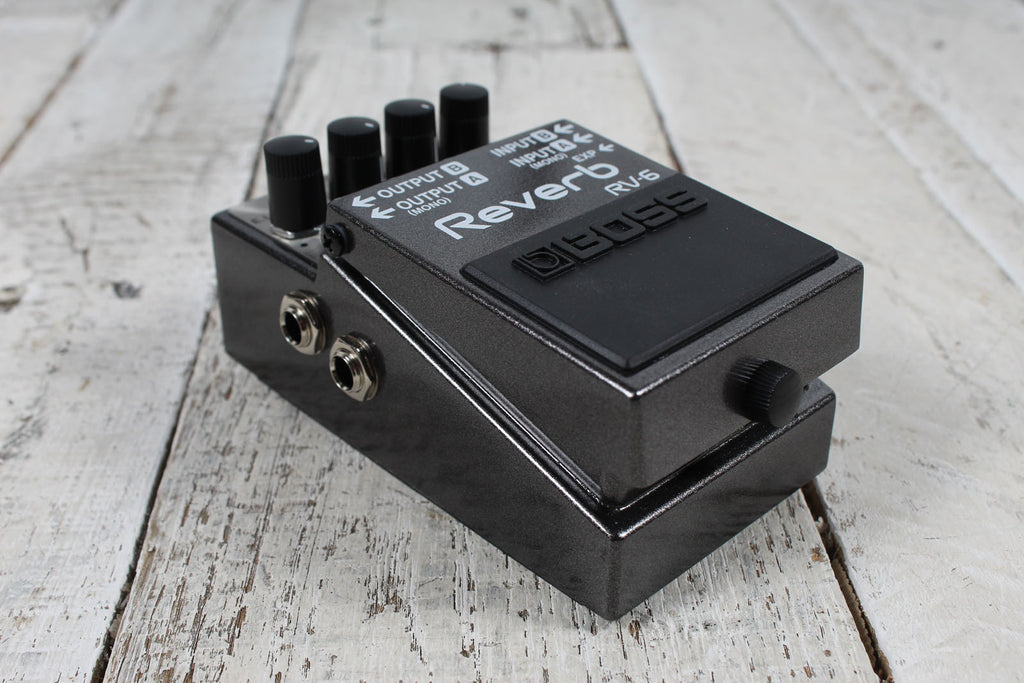 Boss RV-6 Digital Reverb Pedal Electric Guitar Reverb Effects Pedal with 8 Modes
