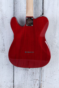 Squier Affinity Series Telecaster FMT SH Electric Guitar Crimson Red Transparent