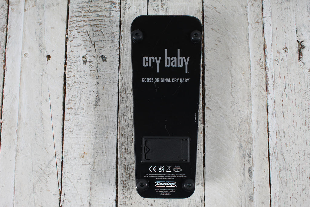 Dunlop GCB95 Cry Baby Standard Wah Pedal Electric Guitar Wah Effects Pedal
