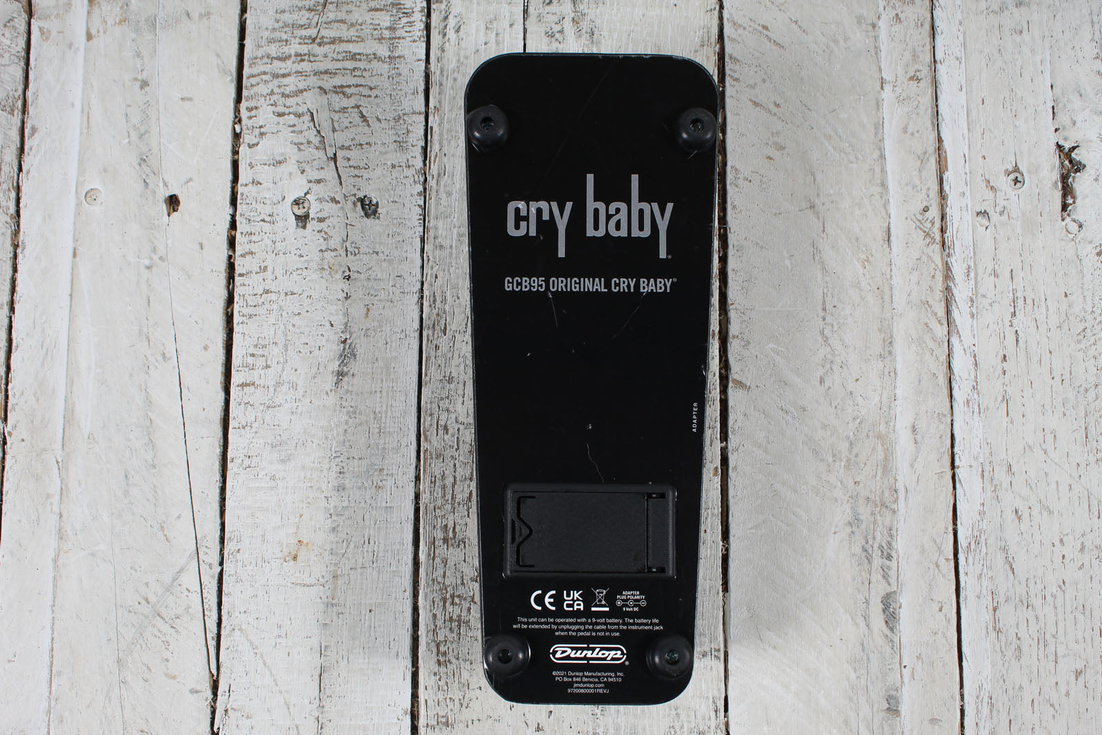 Dunlop GCB95 Cry Baby Standard Wah Pedal Electric Guitar Wah Effects Pedal