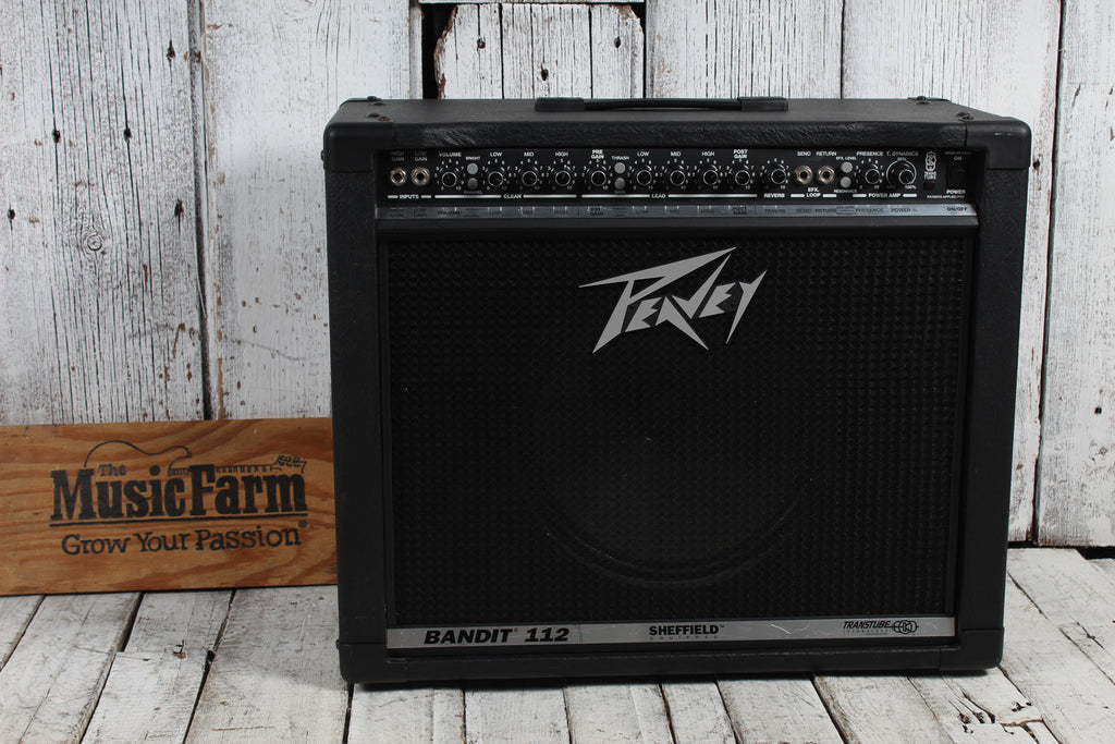 Peavey Bandit 112 TransTube Electric Guitar Amplifier 100 Watt 1 x 12 Combo Amp